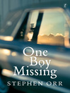 Cover image for One Boy Missing